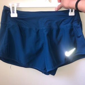 Women's Blue Nike Dri-Fit Shorts Size Small